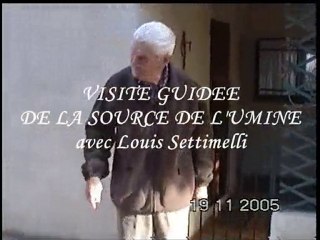 Visite guidée de la source de l'Umine à Hyères