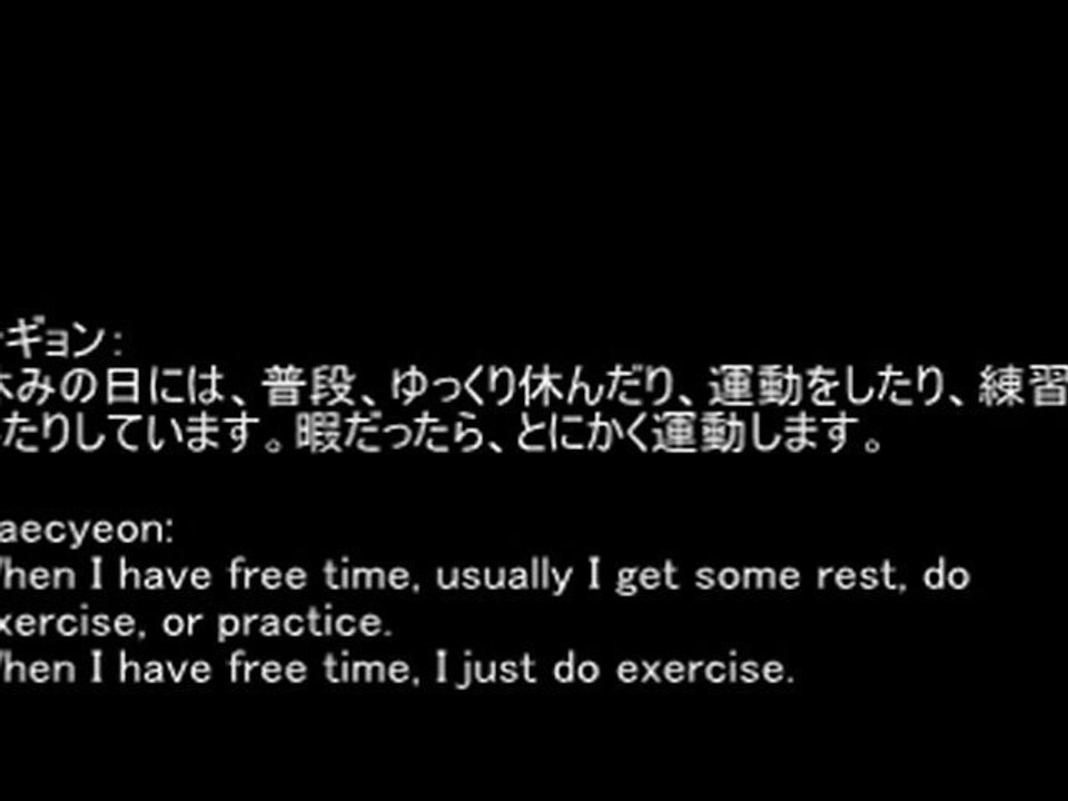 101025 [RADIO/ENG]2PM  TAECYEON