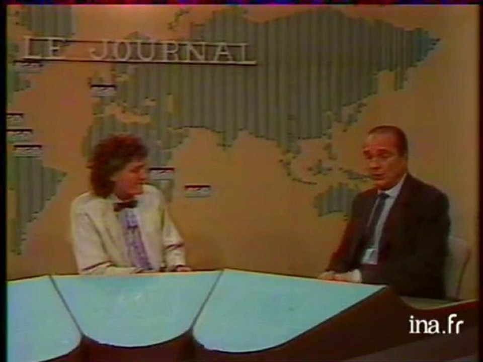 Interview (RFO) de Jacques Chirac à propos du financement des partis politiques
