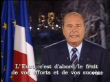 Discours de Jacques Chirac