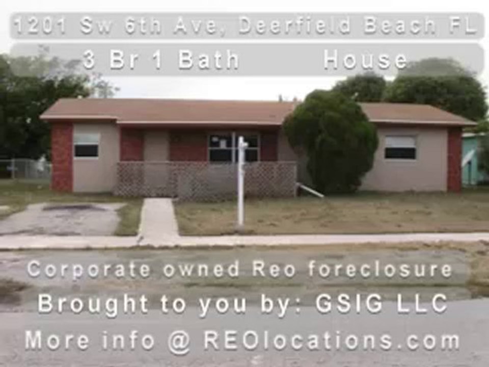Video Walk Through of 1201 Sw 6th Ave, Deerfield Beach ...