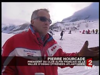 Initiation ski télémark