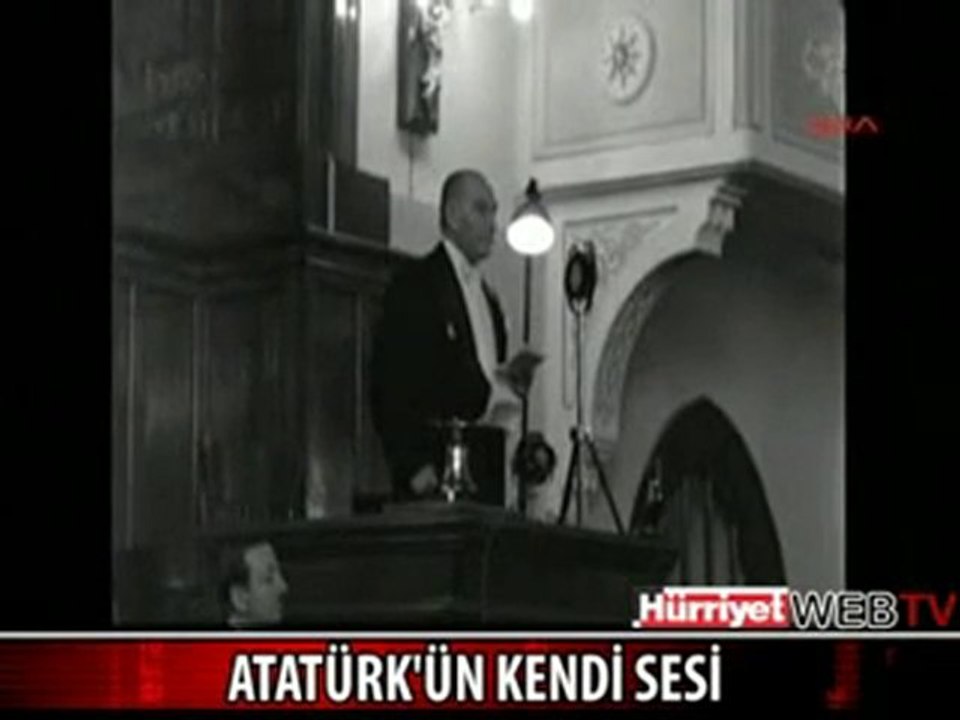 AtatÜrk'ün gercek sesi..