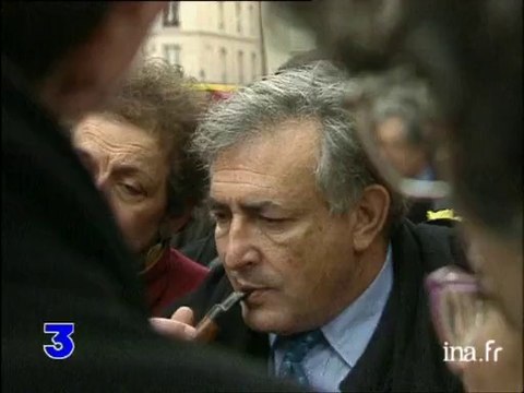 Dominique Strauss-Kahn à Jussieu - Archive INA