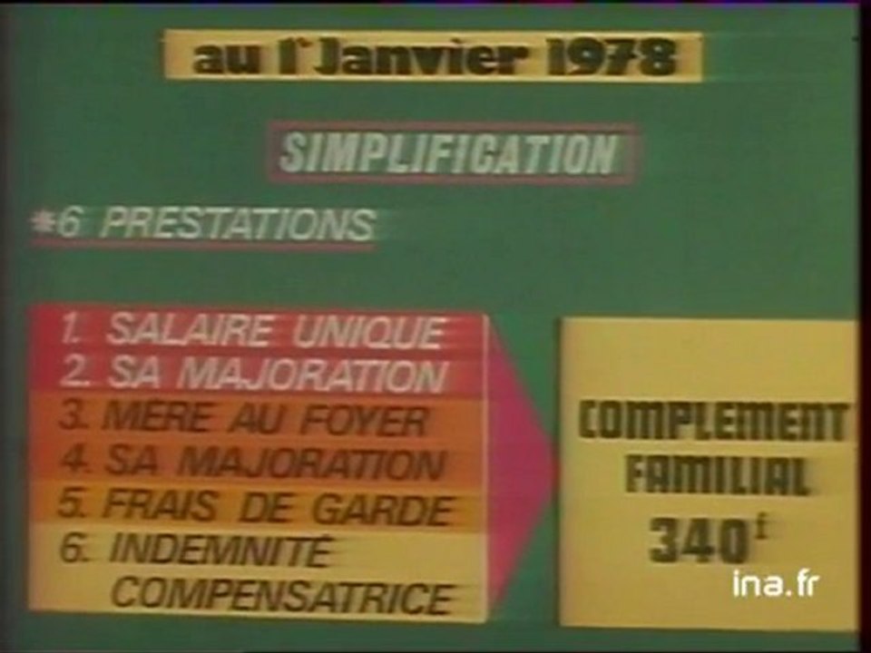 Allocations familiales