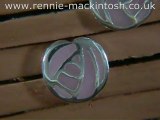 Charles Rennie Mackintosh silver earrings DWO465