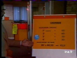 Les allocations chômage