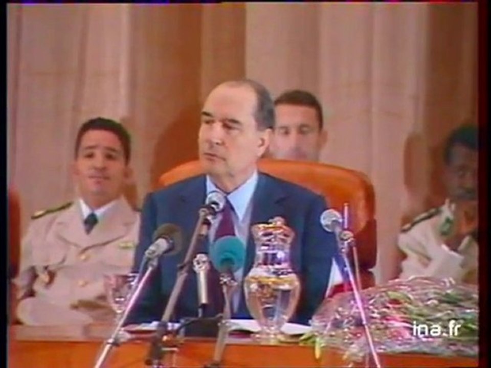 Mitterrand au Niger