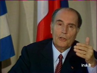 Conférence de presse François Mitterrand 26 juin 1984 - Archive vidéo INA