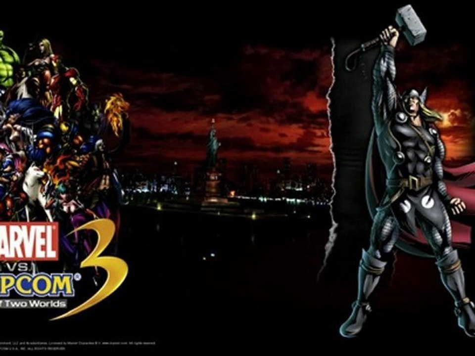 Marvel vs Capcom 3 Thor Theme