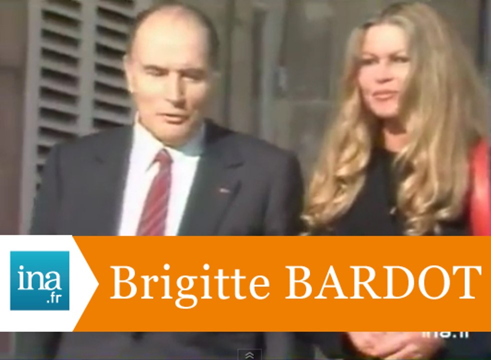 Brigitte Bardot reçue à l'Elysée par François Mitterrand - Archive vidéo INA