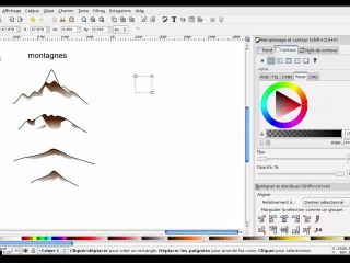 Une carte imaginaire avec inkscape - part1