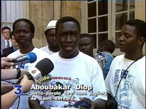 Tout images : manif, les sans papiers