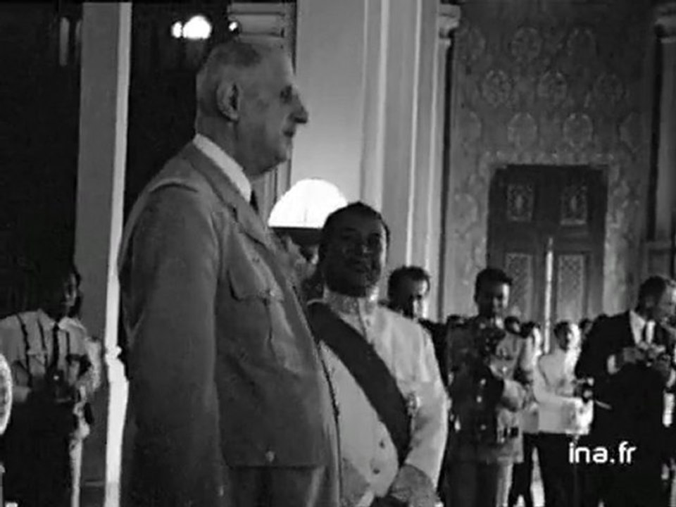 Voyage du général de Gaulle au Cambodge : Interview de N'Guyen Van Thuong