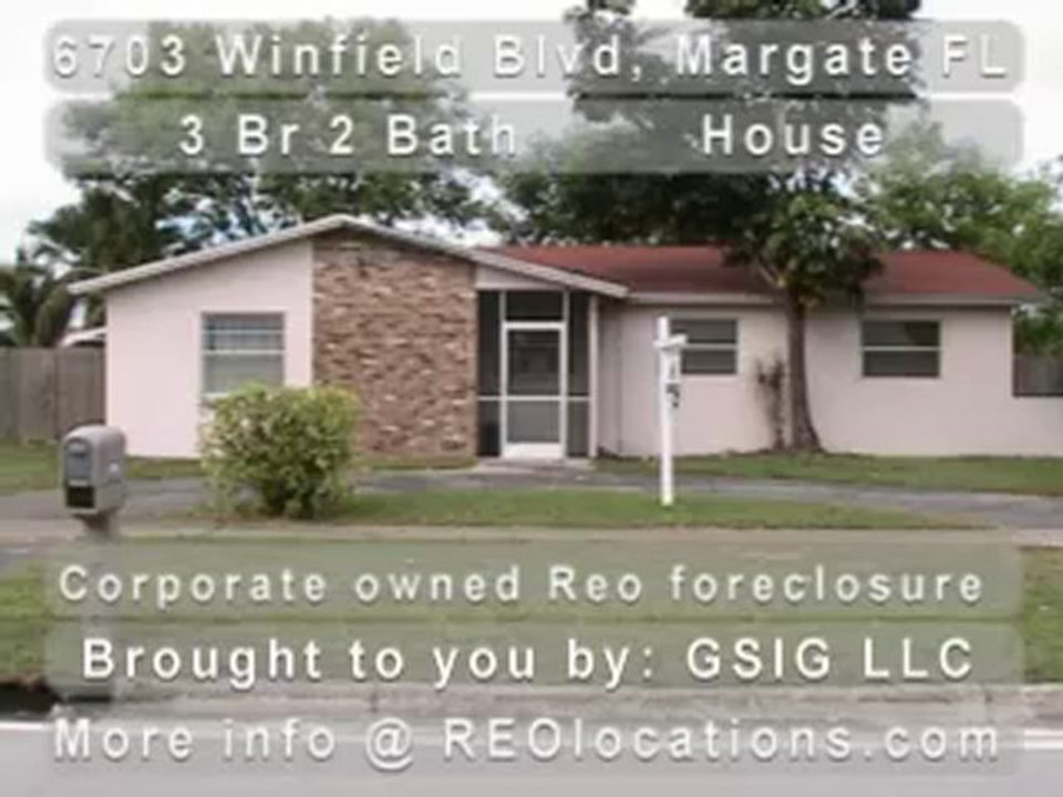 Video Walk Through of 6703 Winfield Blvd, Margate FL ...