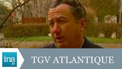 Les opposants au TGV Atlantique dans les Yvelines - Archive INA