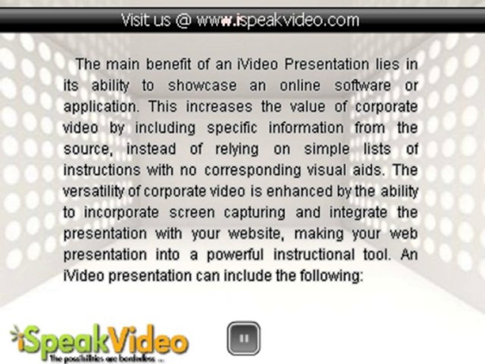 ISV Video Presentation
