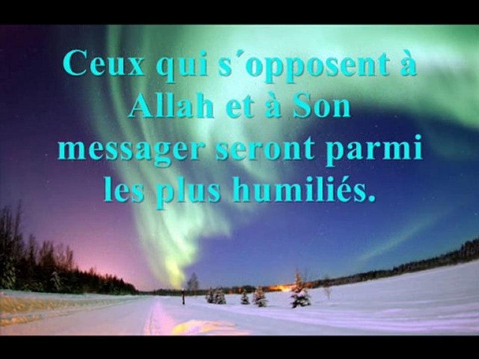 sourate 58 La Discussion - Al-mujadila
