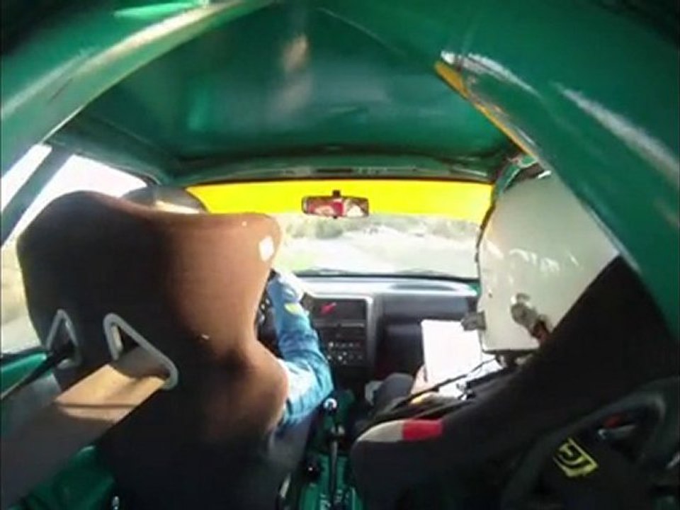 Rallye Côtes du tarn 2010 caméra embarqué