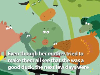 Fable: The Ugly Duckling Read by Cady Huffman for Speakaboos