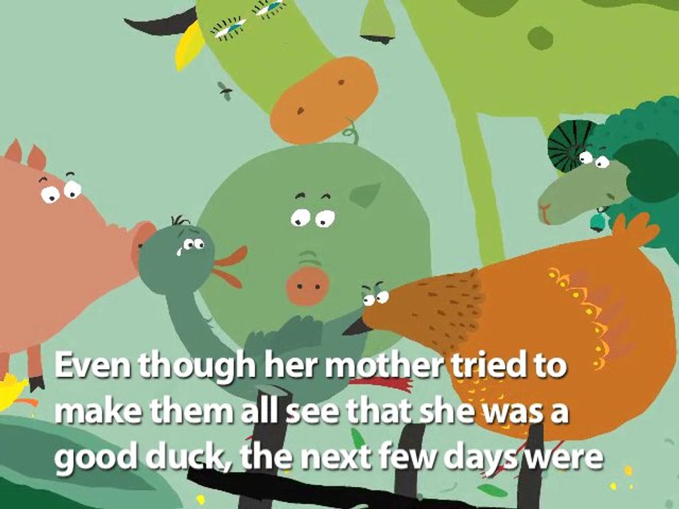 Fable: The Ugly Duckling Read by Cady Huffman for Speakaboos