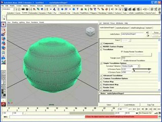 Maya 3D Tutorial Attribute Editor