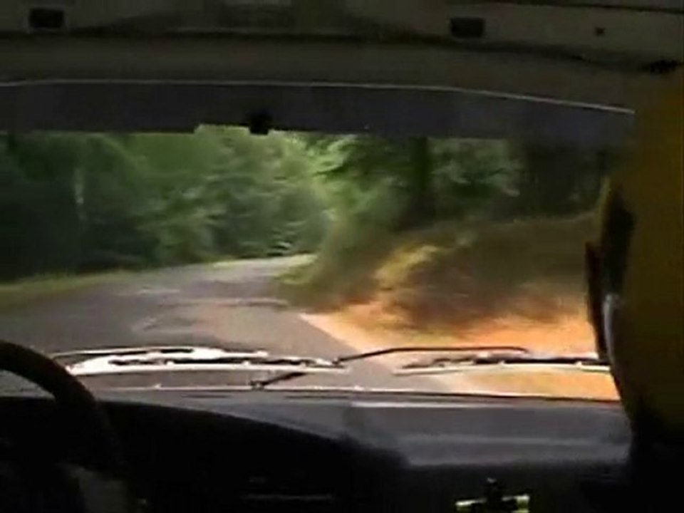 Rallye Val de Bresle 2009: cam embarquée ES3: 309 GTI16 grA