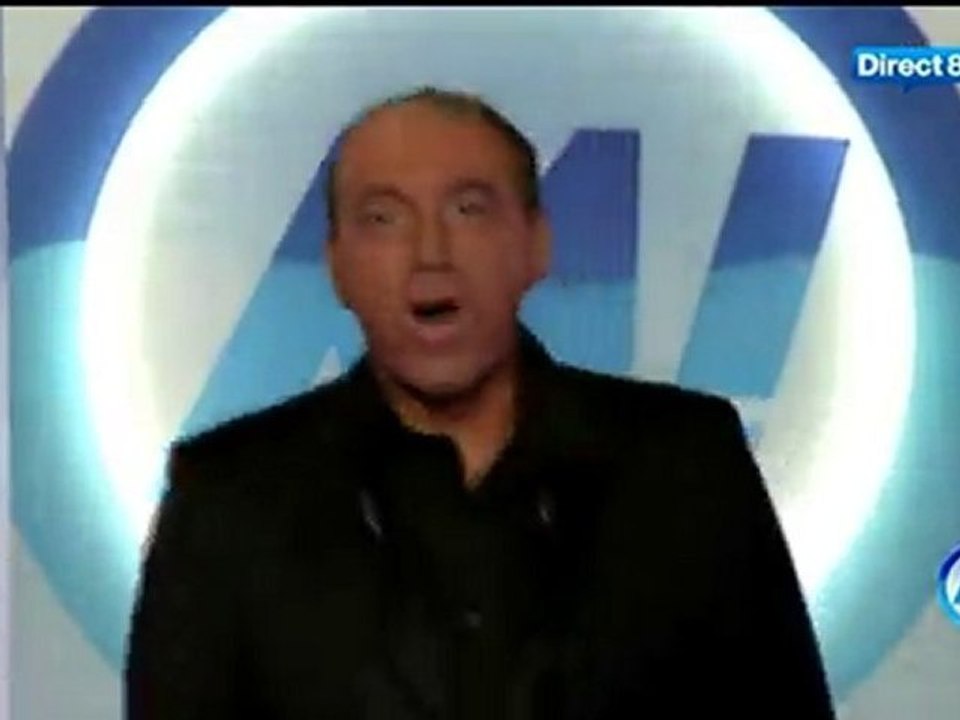 Morandini crache en direct