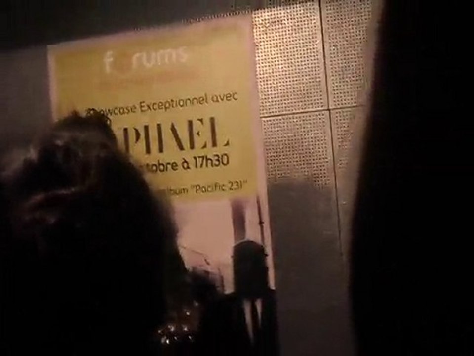 Raphaël - La Locomotive [Showcase Nantes, 11OCT.2010]