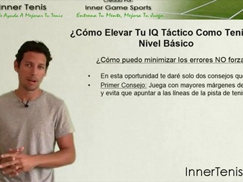 Clases de Tenis: Aumenta tu IQ Tactico (4) Tacticas Tenis