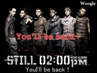 【日本語】応援法練習用　ニ倍速　2PM　『I'll be back』