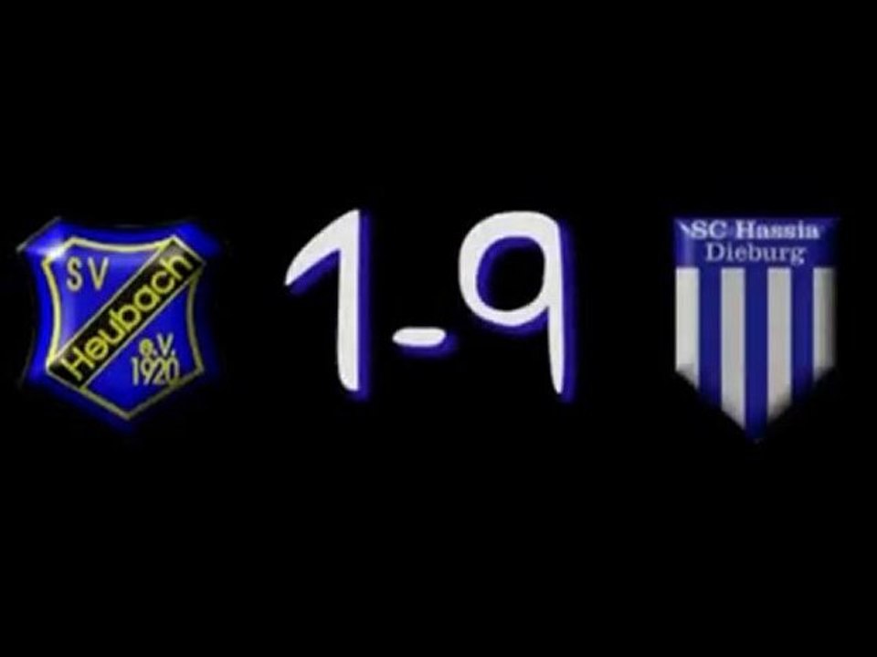 20100824 SV Heubach - SC Hassia Dieburg / 1 - 9