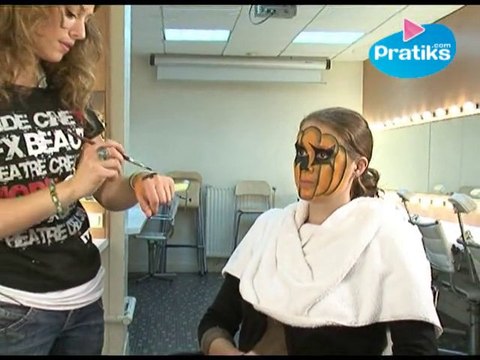 Maquillage et déguisement Fete : La citrouille