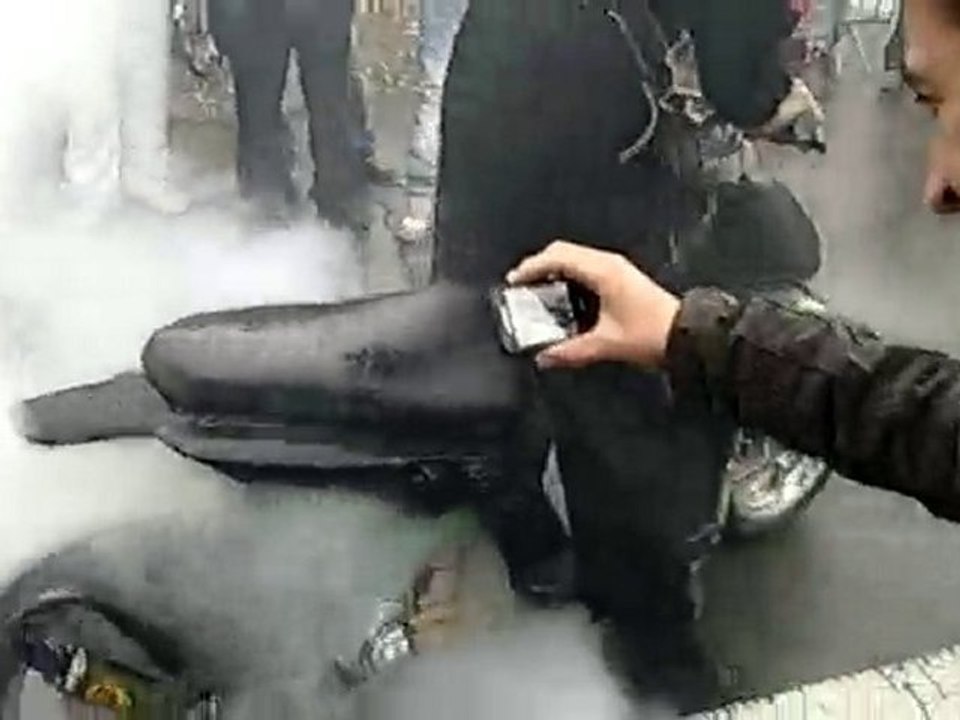 burn de la TF91 avec le stuntro 86 bb le 23 octobre a salbri