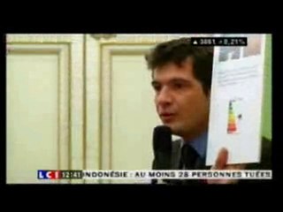 LCI : DPE, le projet de Loi de Benoist Apparu (27/10/10)