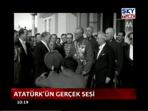 İşte Atatürk'ün Gerçek Sesi