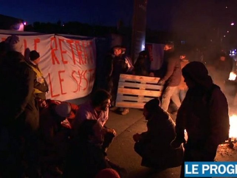 Retraites: nouvelle action coup de poing dans la Loire