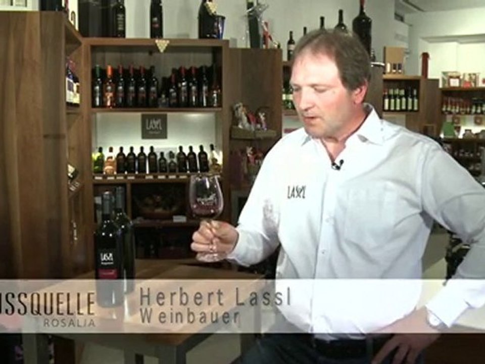 Der kräftige Rotwein des Weingutes Lassl - Cuvée Helene 2007
