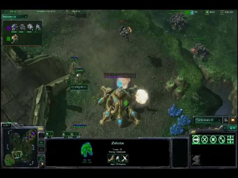 Match Starcraft II: Goody (T) vs NightEnD (P) par Llewellys.