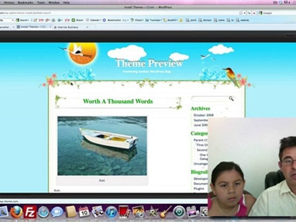 How To Install a Wordpress Blog Theme