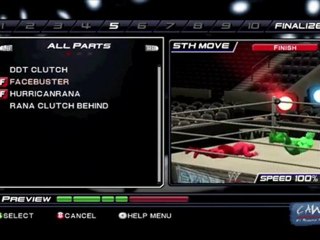 Create A Top-Rope Finisher Video - WWE SvR 2011
