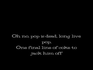 RadioHead - Pop is dead + Lyrics