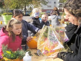 Des citrouilles à Hautefort
