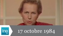 20h Antenne 2 du 17 octobre 1984 - Un homme abattu par un policier à Lognes - Archive INA