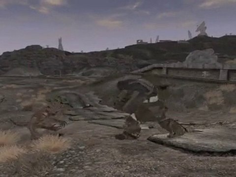 Fallout: New Vegas Super Mutants Behemoth vs. Deathclaw