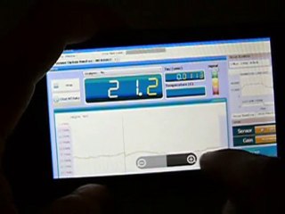 Spectroscopy Software Access on a Mobile Phone