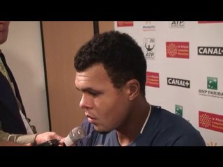 Conférence de presse de Tsonga - 27/10/10