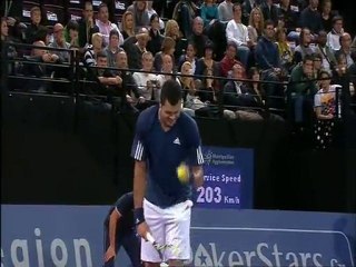 Mercredi 27 octobre match Tsonga - Gil