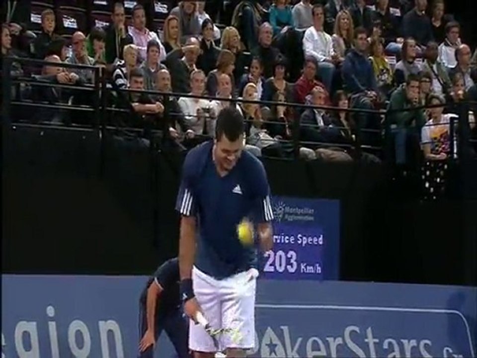 Mercredi 27 octobre match Tsonga - Gil