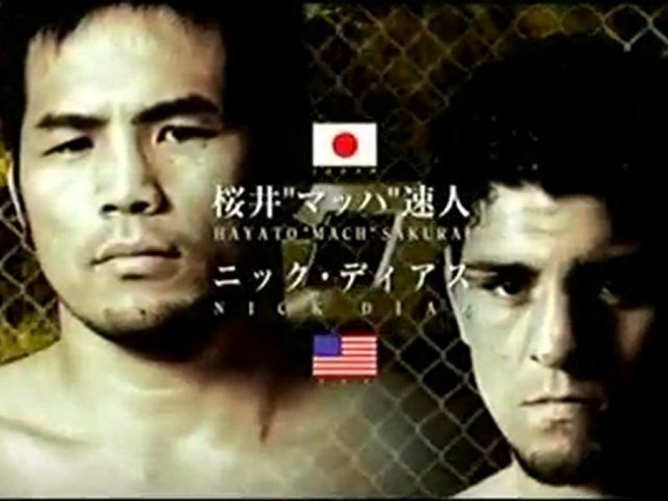 Nick Diaz Vs Hayato "Mach" Sakurai - DREAM14